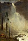 Nevada Falls by Albert Bierstadt